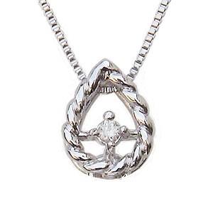 ダイヤモンドネックレス 一粒 ダイヤモンド ダイヤモンド ダイヤモンドネックレス ダイヤ ホワイトゴールド k18 チェーン 送料無料 プレゼント 自分買い p