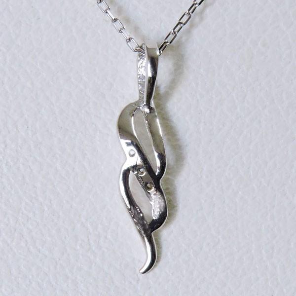 ダイヤモンド ペンダントネックレス 2019 k18 ホワイトゴールド 0.02ct