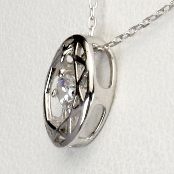 ダイヤモンド ネックレス ダイヤ ダイヤネックレス k18 18k 18金 ホワイトゴールド レディース 送料無料 4月誕生石 プレゼント 自分買い puの画像