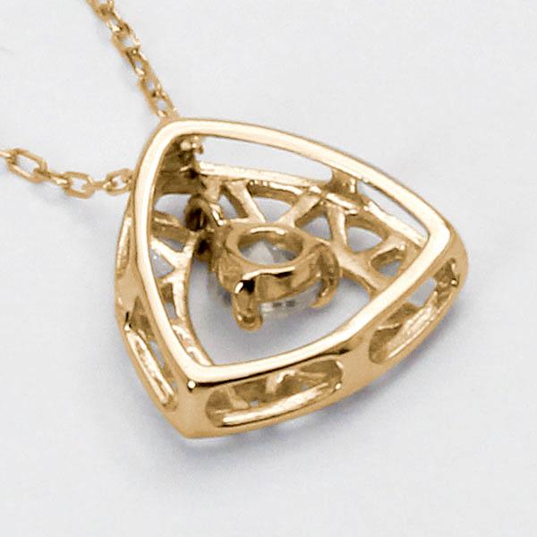 ダイヤモンド ネックレス ダイヤ ダイヤネックレス k18 18k 18金 イエローゴールド レディース 送料無料 4月誕生石 プレゼント 自分買い puの画像