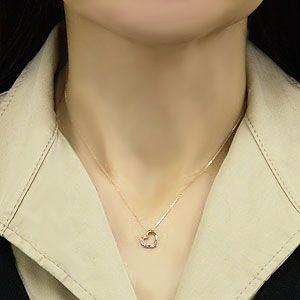 アミュレット ネックレス ピンクゴールド ガーネット アメジスト アクアマリン ピンクトルマリン シトリン ブルートパーズ ペリドット プレゼント pu