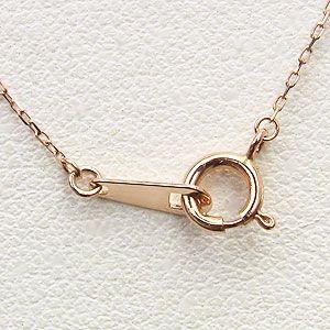 ダイヤモンド 一粒ダイヤ ペンダント ネックレス ピンクゴールド k18 ダイヤモンド 0.05ct 送料無料 人気 プレゼント ギフト ご褒美 自分買い puの画像