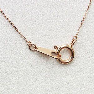 ダイヤモンド ペンダント ネックレス ピンクゴールド k18 ダイヤモンド 0.10ct ネックレス 送料無料 ジュエリー プレゼント ギフト ご褒美 自分買い puの画像