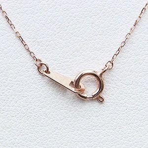 ダイヤモンド ペンダント ネックレス ピンクゴールド k18 ダイヤモンド 0.11ct ネックレス 送料無料 ジュエリー プレゼント ギフト ご褒美 自分買い puの画像