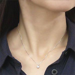 ダイヤモンド ネックレス 0.15ct k18 ホワイトゴールド ペンダント k10 チェーン付 送料無料 人気 プレゼント ギフト ご褒美 自分買い puの画像