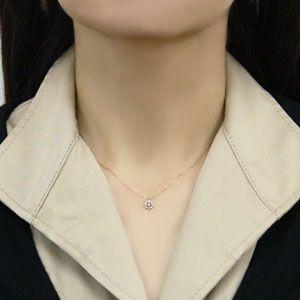 ペリドット ダイヤモンド ペンダント ネックレス ピンクゴールド k18 ダイヤモンド 0.08ct 8月誕生石 送料無料 プレゼント ギフト ご褒美 自分買い puの画像