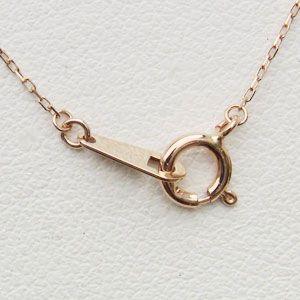 ペリドット ダイヤモンド ペンダント ネックレス ピンクゴールド k18 ダイヤモンド 0.08ct 8月誕生石 送料無料 プレゼント ギフト ご褒美 自分買い puの画像