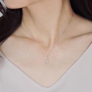 イニシャルE ペンダントネックレス ダイヤモンド 0.01ct k10 ホワイト 
