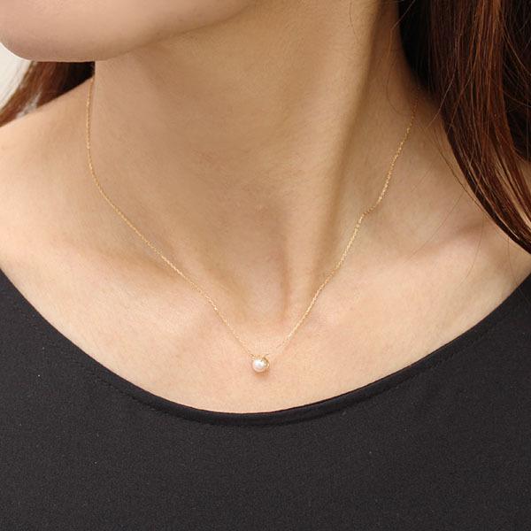 公式ショップ 18金 18k K18 真珠 真珠ネックレス パール パールネックレス ネックレス ホワイトゴールド 自分買い ギフト プレゼント 送料無料 レディース ネックレス ペンダント ギフト包装 無料 不要 Corps Solutions Com
