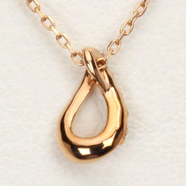 k10 ダイヤモンド ペンダントトップ 0,19ct ネックレス レディース 10金 ダイヤモンド ドロップ型