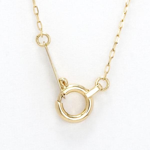 ネックレス k18 18k 18金 イエローゴールド ダイヤネックレス ダイヤ 0.15ct ティアドロップ レディース 送料無料 シンプル カジュアル プレゼント puの画像