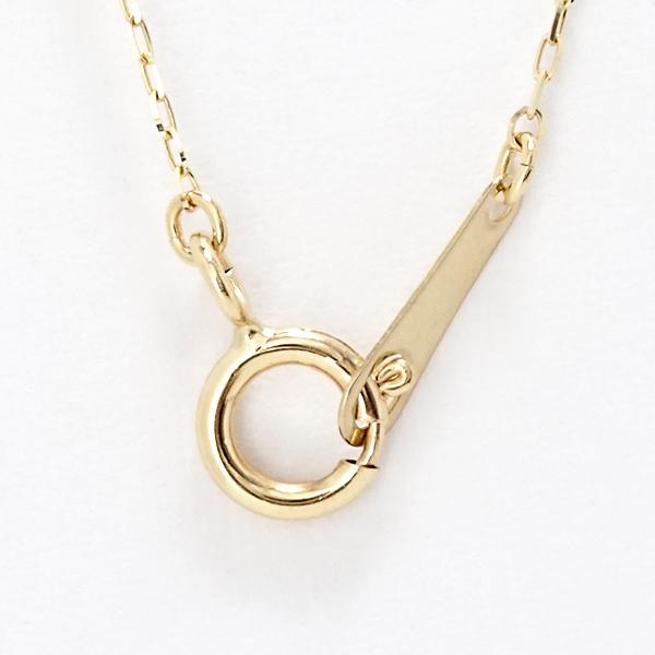 ネックレス k18 18k 18金 イエローゴールド ダイヤモンド ネックレス ダイヤネックレス ダイヤ 0.20ct レディース 送料無料 カジュアル プレゼント puの画像