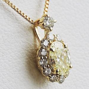 ダイヤモンド ダイヤモンドペンダントネックレス オーバルカット 0.30ct台 18金 ゴールド k18 ダイヤネックレス チェーン 送料無料 プレゼント 自分買い pu_3
