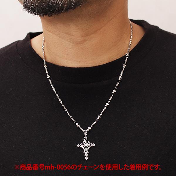 メンズペンダント ペンダントトップ ペンダントヘッド 男性用 シルバー クロス 十字架 ダイヤモンド 送料無料 プレゼント ギフト 自分買い ご褒美の画像