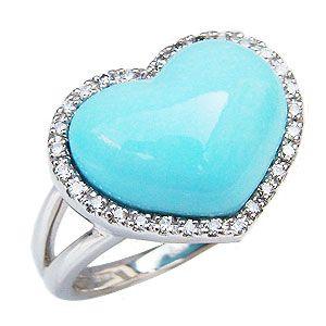 A7人気シール帳 ターコイズリング トルコ石リング ハートリング ダイヤモンド 0.15ct k18 ホワイトゴールド 指輪 送料無料 プレゼント ギフト ご褒美 自分買い p 【LWH2099121595】(75856円)