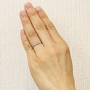 ブルーダイヤモンドリング ダイヤモンド マリッジリング k18 ホワイトゴールド 結婚指輪 送料無料 ジュエリー 人気 プレゼント ギフト ご褒美 自分買い puの画像