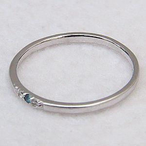 ブルーダイヤモンドリング ピンキーリング ダイヤモンドリング 0.03ct 指輪 プラチナ 送料無料 ジュエリー プレゼント ギフト ご褒美 自分買い p｜shinjunomori｜05