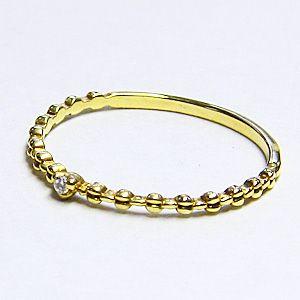 ダイヤモンドリング k18 指輪 ゴールド 一粒ダイヤ マリッジリング 0.01ct 送料無料 ジュエリー 人気 プレゼント ギフト ご褒美 自分買いの画像