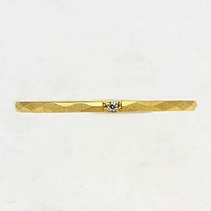 ピンキーリング ダイヤモンドリング 一粒ダイヤモンド k10 ゴールド 指輪 ファランジリング ミディリング 送料無料 プレゼント ギフト ご褒美 自分買い puの画像
