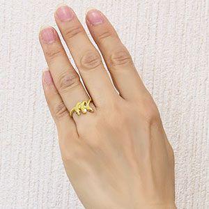 ヘビ リング ルビー スネーク 蛇 指輪 18k 18金 ゴールド レディース 