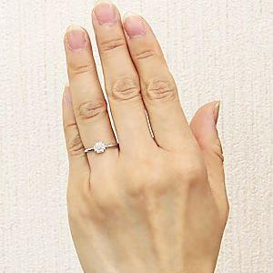 Pt900 クロスラインダイヤモンドのピンキーリング Pt900 クロスラインダイヤモンドのピンキーリング Pt900 クロスライン