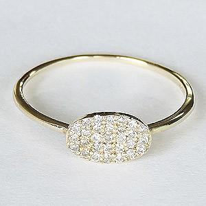 ダイヤモンドリング ピンキーリング ダイヤリング ダイヤモンド指輪 ダイヤモンド 0.14ct k18 ゴールド 18金 送料無料 プレゼント ギフト ご褒美 自分買い puの画像