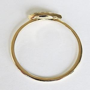 ダイヤモンドリング ピンキーリング ダイヤリング ダイヤモンド指輪 ダイヤモンド 0.06ct k18 ゴールド 18金 送料無料 プレゼント ギフト ご褒美 自分買い puの画像