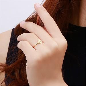 リング ダイヤモンド 0.10ct k10 ダイヤモンドリング 指輪 4月誕生石 送料無料 ジュエリー カジュアル プレゼント ギフト ご褒美 自分買い puの画像