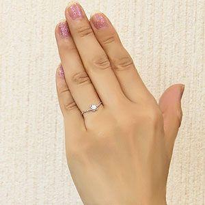 ピンキーリング チェーンリング ダイヤモンドリング ダイヤモンド指輪 ダイヤモンド 花 フラワー サイズフリー 送料無料 プレゼント ギフト 自分買い puの画像