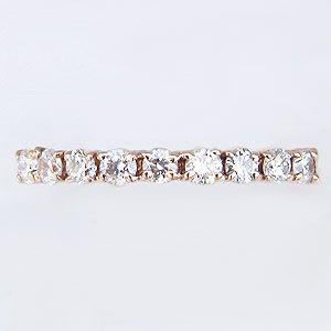 k18ピンクゴールド0.10カラットダイヤモンドエタニティリング ピンキー 5号 楽天市場】K18YG【0.10ct】クロス ダイヤモンド エタニティ ピンキー