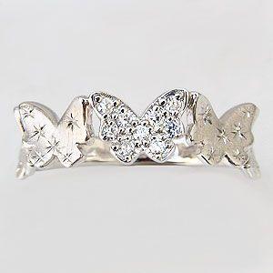 美品 K18WGダイヤモンド&ルビー1.21ctバタフライモチーフ