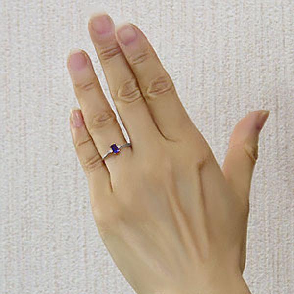リング レディース アメジスト 指輪 k18 18金 ホワイトゴールド アメジストリング 2月誕生石 紫水晶 プレゼント ギフト ご褒美 自分買い puの画像