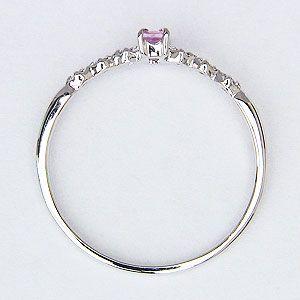 ピンクトルマリンリング ダイヤモンドリング 指輪 ピンクトルマリン ダイヤモンド 0.04ct 送料無料 人気 プレゼント ギフト ご褒美 自分買い puの画像