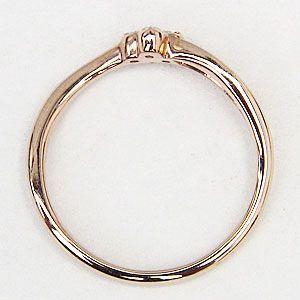 フラワー ダイヤモンド リング 0.05ct 4月誕生石 k10 ピンクゴールド 指輪 花 送料無料 ジュエリー 人気 プレゼント ギフト ご褒美 自分買い puの画像
