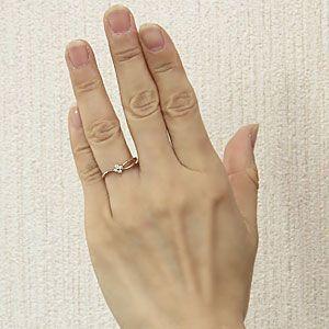 フラワー ダイヤモンド リング 0.05ct 4月誕生石 k10 ピンクゴールド 指輪 花 送料無料 ジュエリー 人気 プレゼント ギフト ご褒美 自分買い puの画像