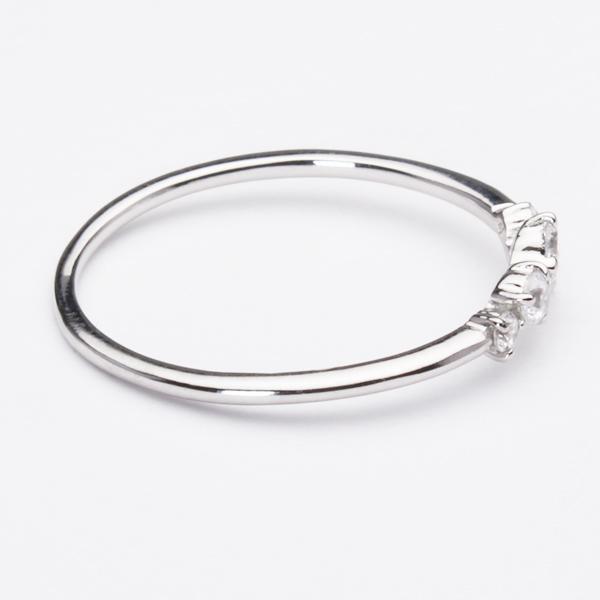 ホワイトゴールド k10 10k 10金 ダイヤモンド リング 指輪 ダイヤ 0.10ct レディース カジュアル 普段使い 4月誕生石 プレゼント ギフト ジュエリー puの画像