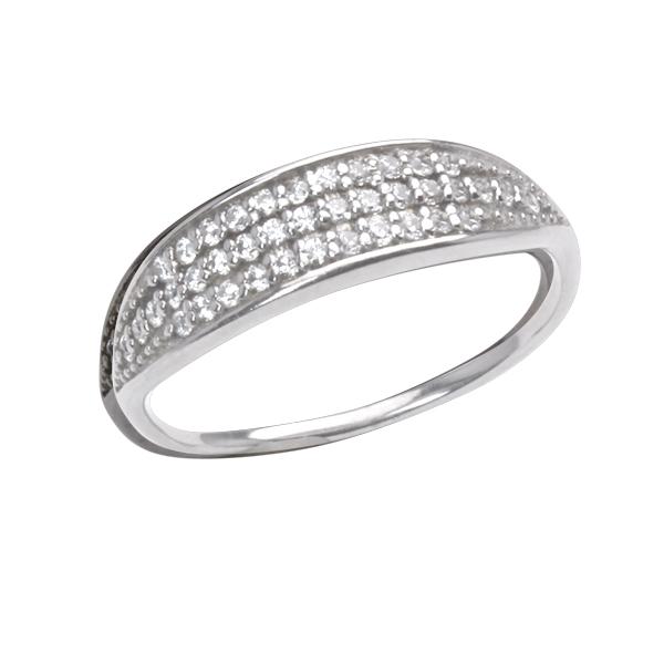 ダイヤモンド パヴェリング ダイヤリング 指輪 0.19ct ホワイトゴールド k10 10k 10金 レディース 4月誕生石 カジュアル プレゼント ギフト ジュエリー puの画像
