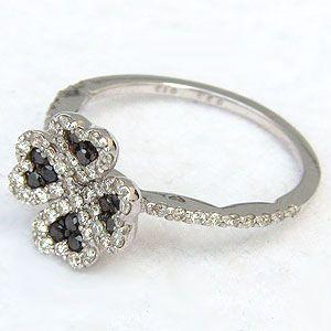 K18 ダイヤモンド＆ブラックダイヤモンドリング 6g size13 K18イエローゴールドブラックダイヤモンドリング(RFR700-002)|TSUTSUMI