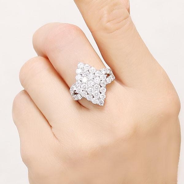 リング 1点限定 特価 ラグジュアリー ダイヤモンド 3.13ct pt900