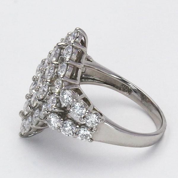 リング 1点限定 特価 ラグジュアリー ダイヤモンド 3.13ct pt900