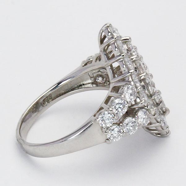 リング 1点限定 特価 ラグジュアリー ダイヤモンド 3.13ct pt900