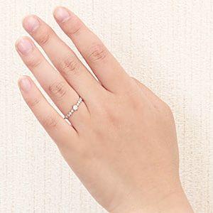 ダイヤモンドリング 指輪 k18 ホワイトゴールド 0.17ct 送料無料 ジュエリー おすすめ カジュアル 人気 プレゼント ギフト ご褒美 自分買い puの画像