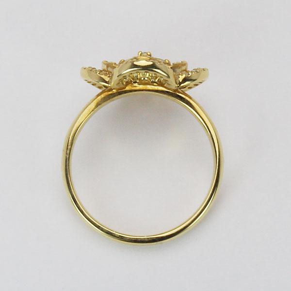 好評 ダイヤモンド リング K18 ゴールド 18金 0 50ct フラワーモチーフ 花 可愛い レディース ダイヤ 贈答 保証書付 送料無料 アクセサリー プレゼント ギフト 人気 爆売り Jeannesauve Org