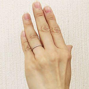 リング マリッジリング k18 ホワイトゴールド 結婚指輪 送料無料