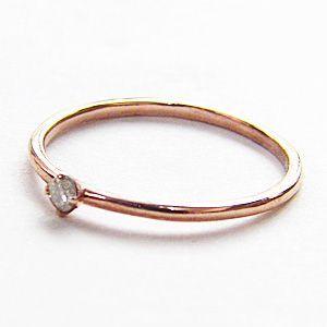k10金リング　ダイヤモンド1粒0.03ct 楽天市場】0.003カラット ダイヤモンド リング 一粒ジュエリー