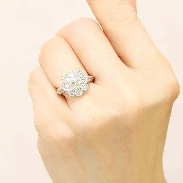 1点限定 特価 センターダイヤモンド 1.00ct〜 脇ダイヤ 計1.15ct pt900