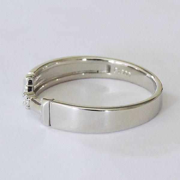 リング ダイヤモンド 0.02ct pt900 プラチナ レディース ダイヤ