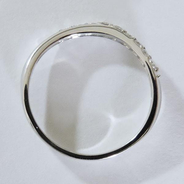 リング ダイヤモンド 0.20ct k18 ホワイトゴールド レディース ダイヤ 保証書付 送料無料 人気 プレゼント ギフト ご褒美 自分買い puの画像