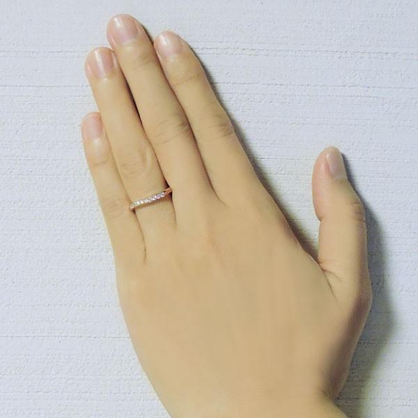リング ダイヤモンド 0.20ct k18 ピンクゴールド レディース ダイヤ 保証書付 送料無料 人気 プレゼント ギフト ご褒美 自分買い puの画像