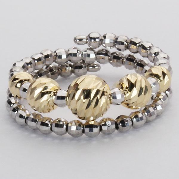 リング 形状記憶 k18 イエローゴールド ホワイトゴールド 18金 18k